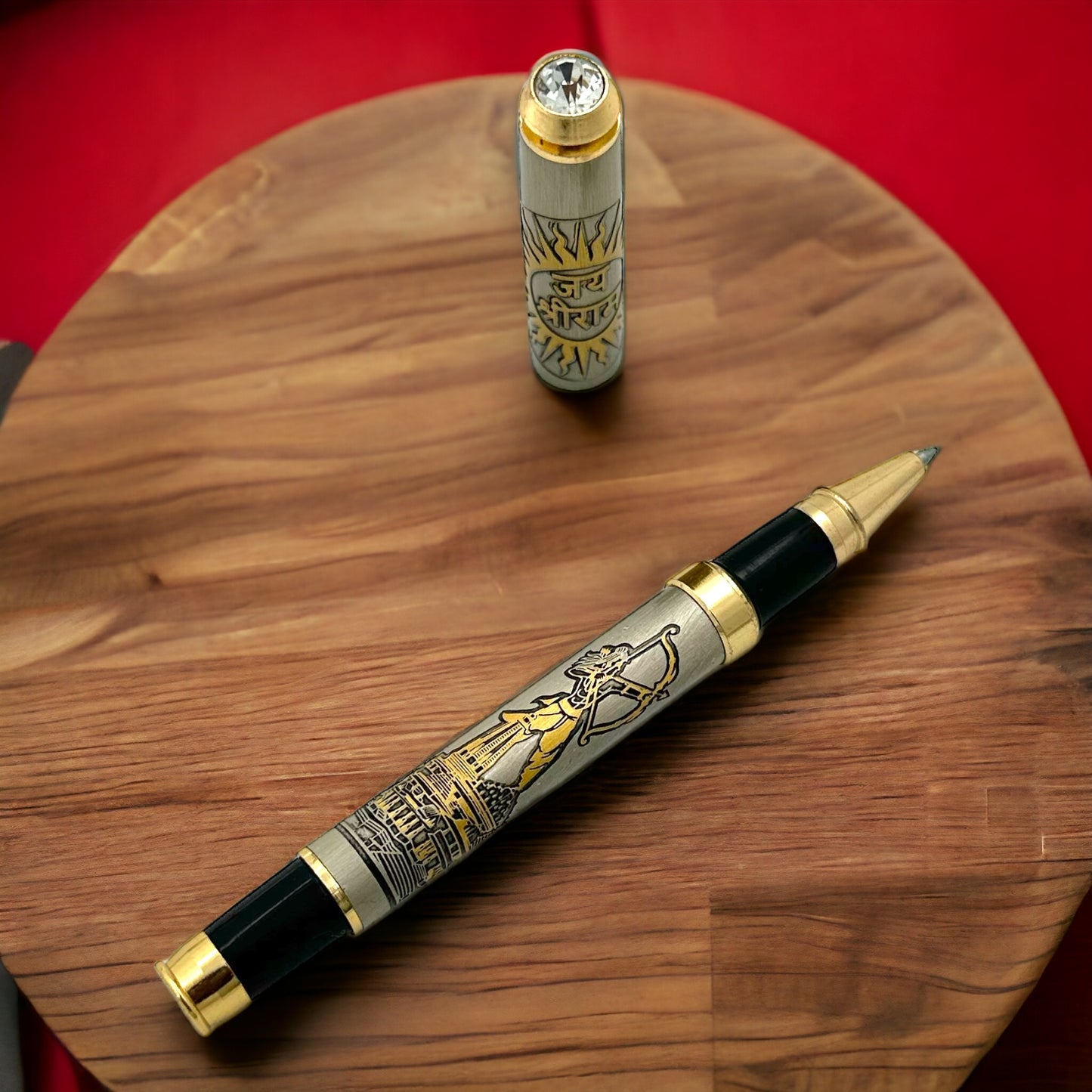 Jai Shree Ram Roller Pen ( FLAG )