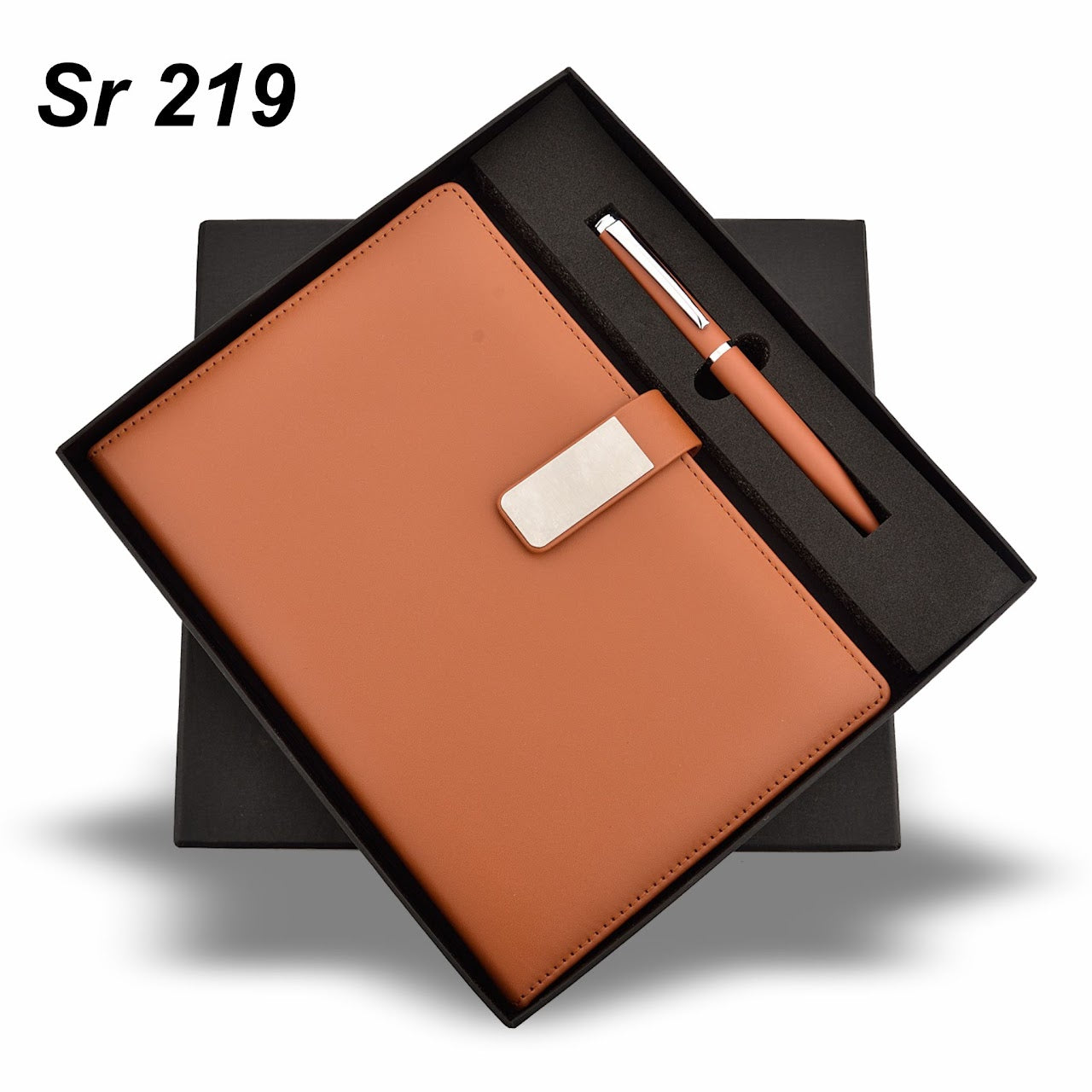 Sr 219: Diary Pen Set Tan