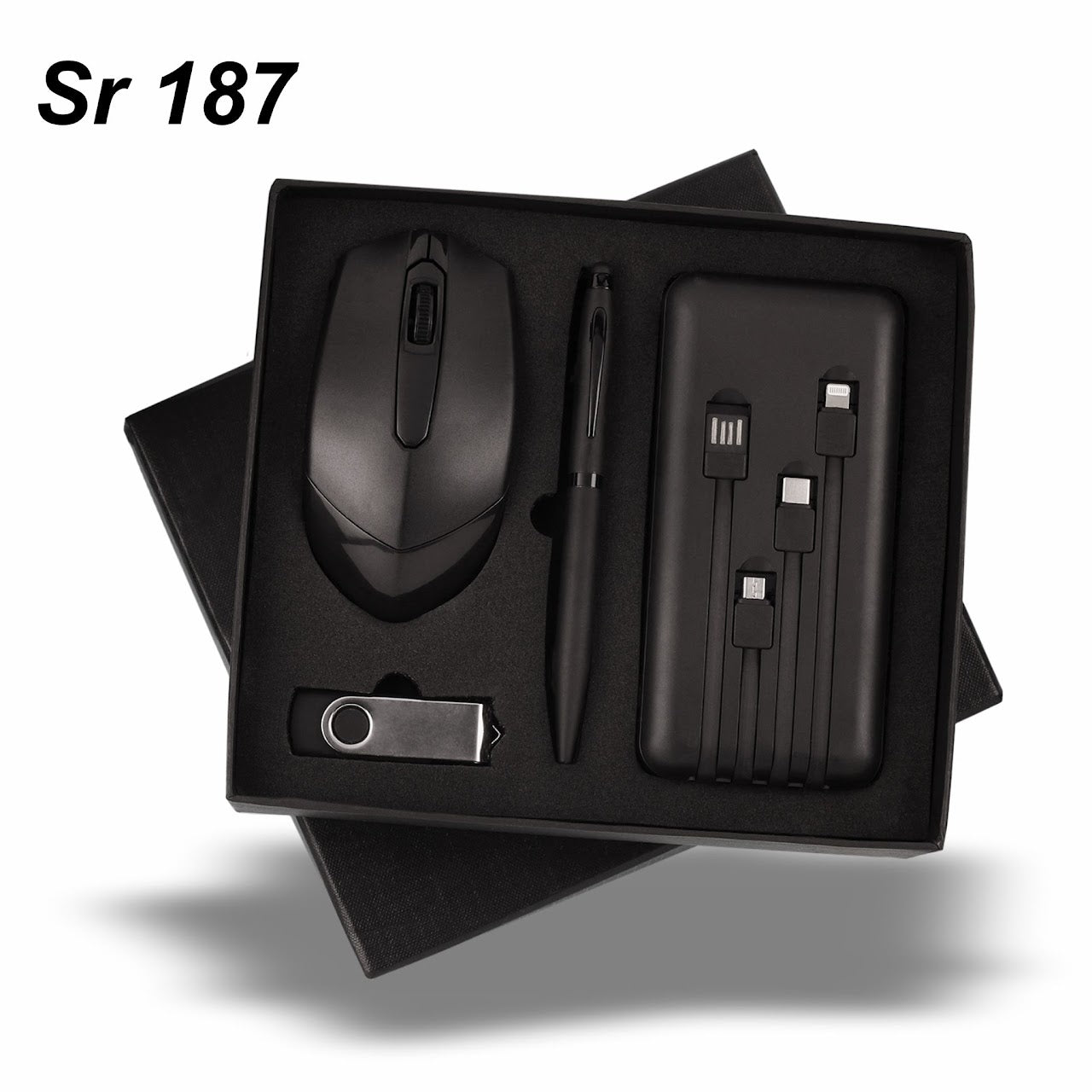 Sr 187: 4 in 1 Powerbank Set