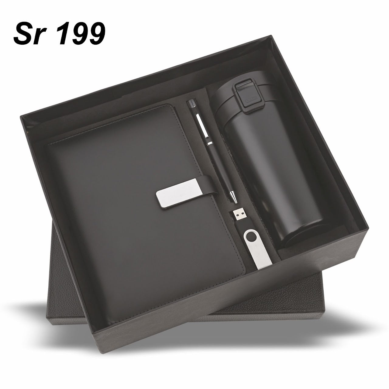 Sr 199: Diary Pen Mug & USB Set