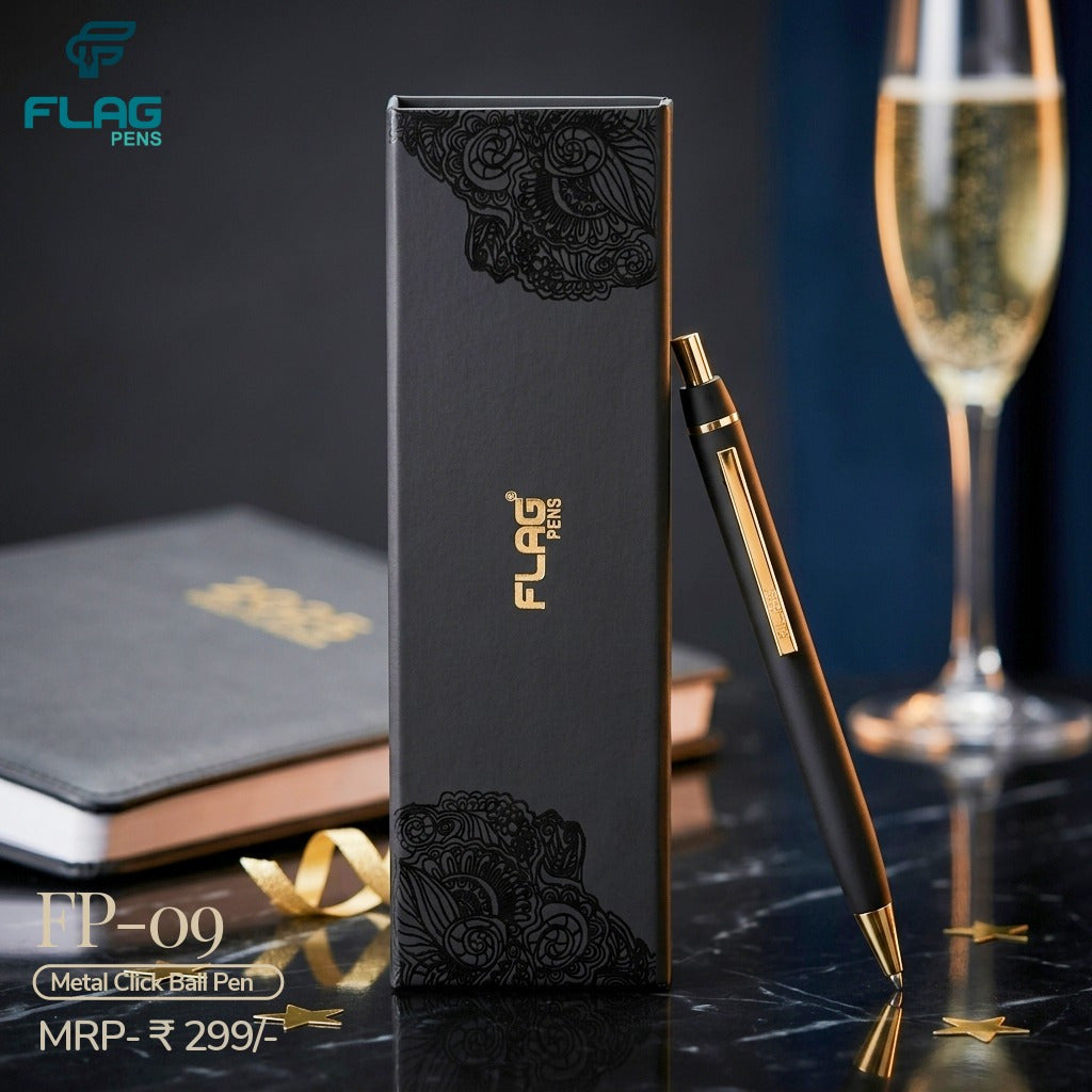 Flag Prestige Gold Executive Pen