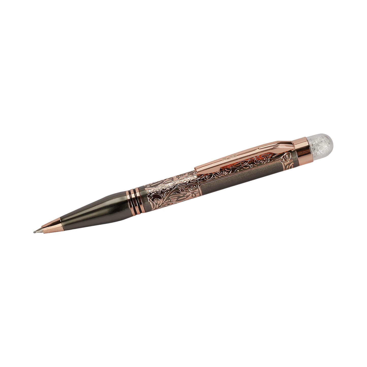 DESIGNER DIAMOND TOP METAL PEN (FLAG - 1005)