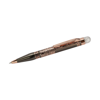 DESIGNER DIAMOND TOP METAL PEN (FLAG - 1005)