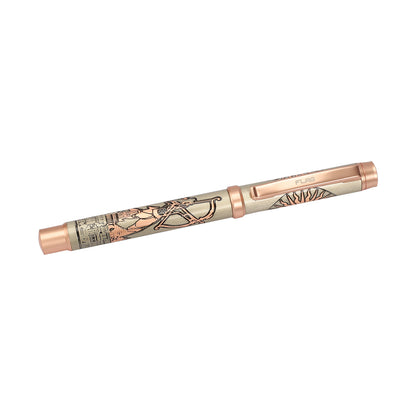 ROSEGOLD FINISH SHREE RAM PEN (FLAG - 1004)