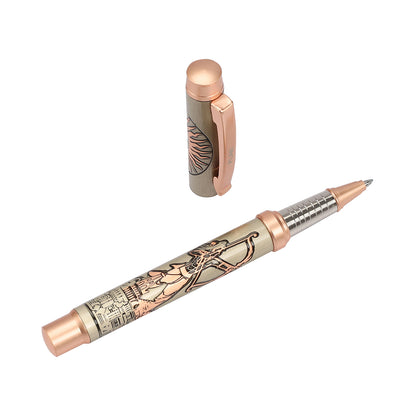 ROSEGOLD FINISH SHREE RAM PEN (FLAG - 1004)