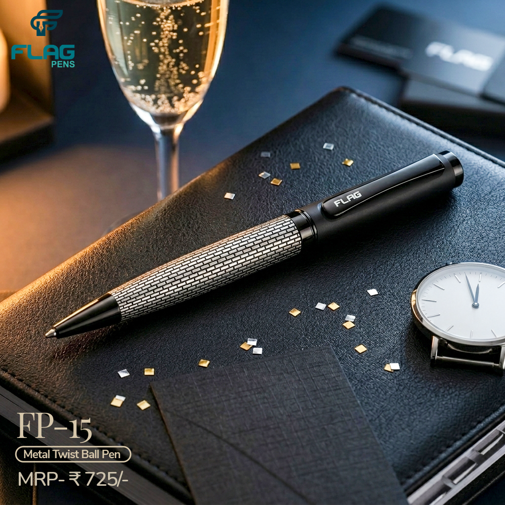 FLAG FP -15 Premium Executive Metal Twist Pen