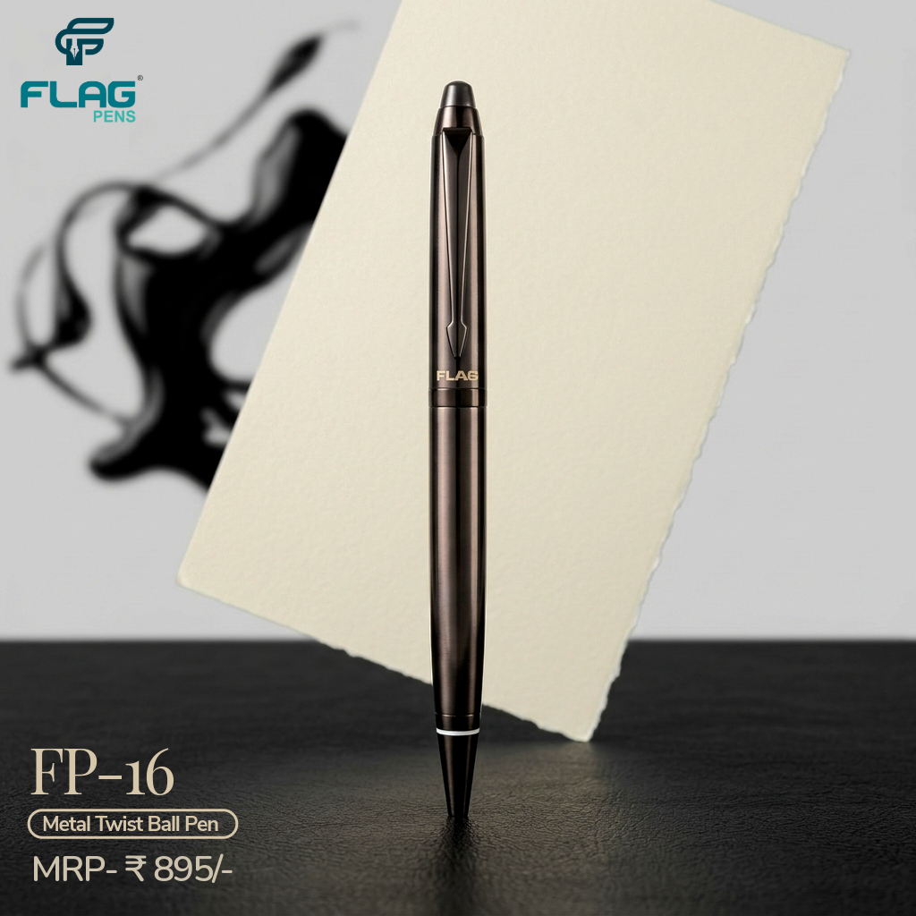 FLAG FP - 16 Luxury Metal Twist Ball Pen