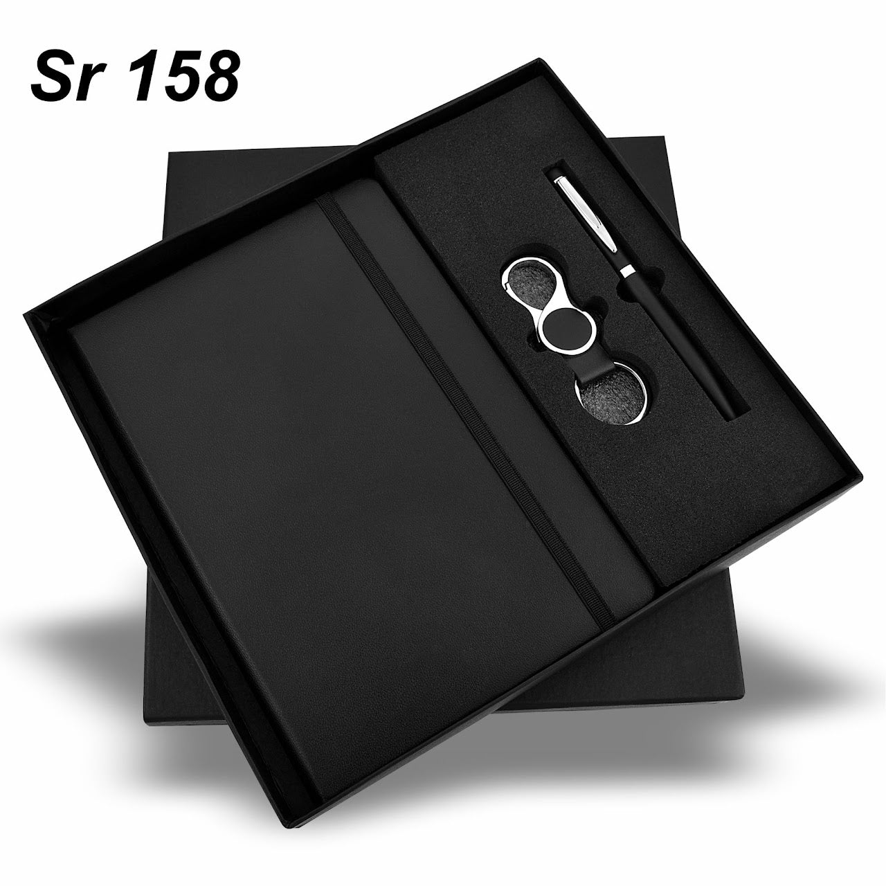 Sr 158: Black Elastic 3 in 1