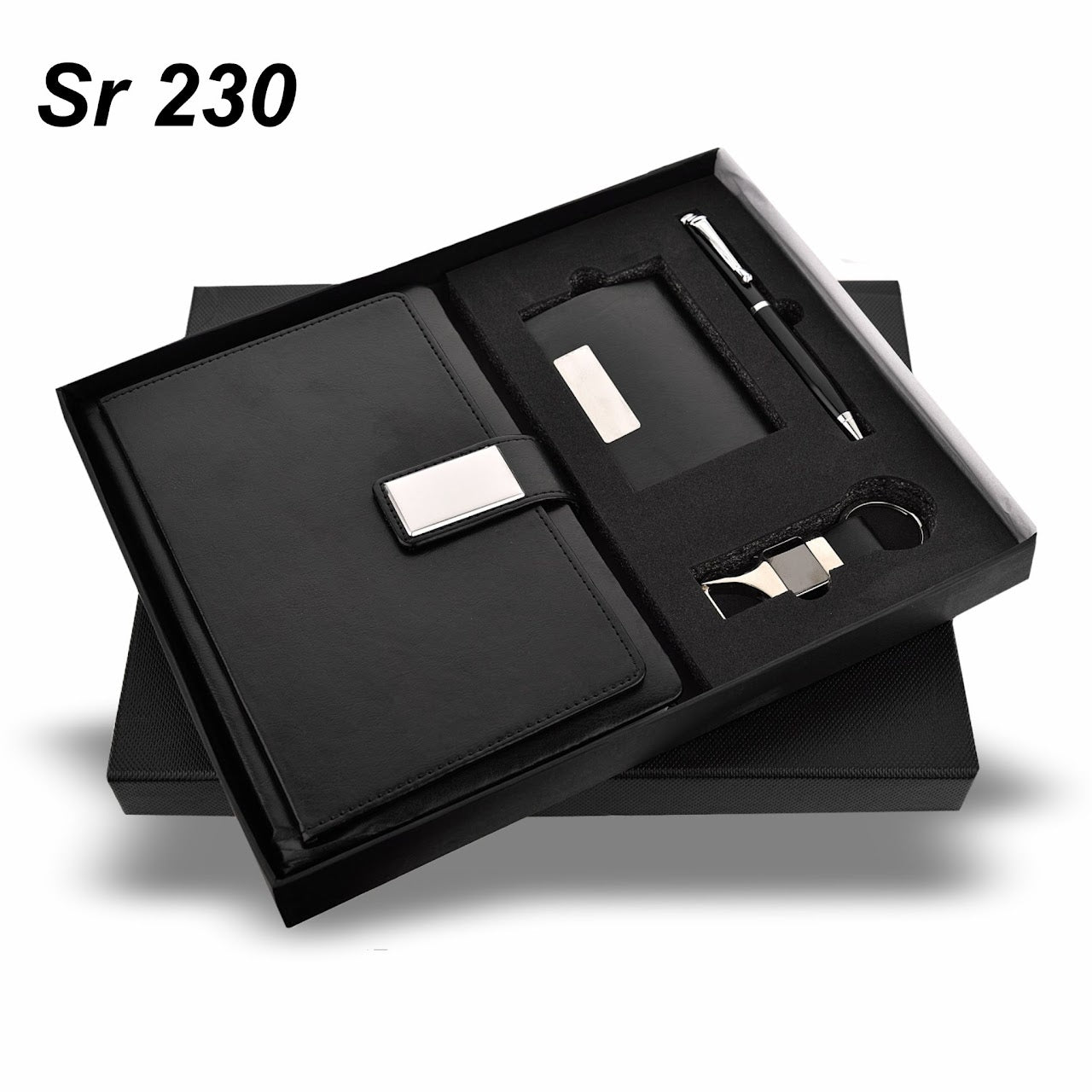 Sr 230: Diary 4 in 1 Set Black