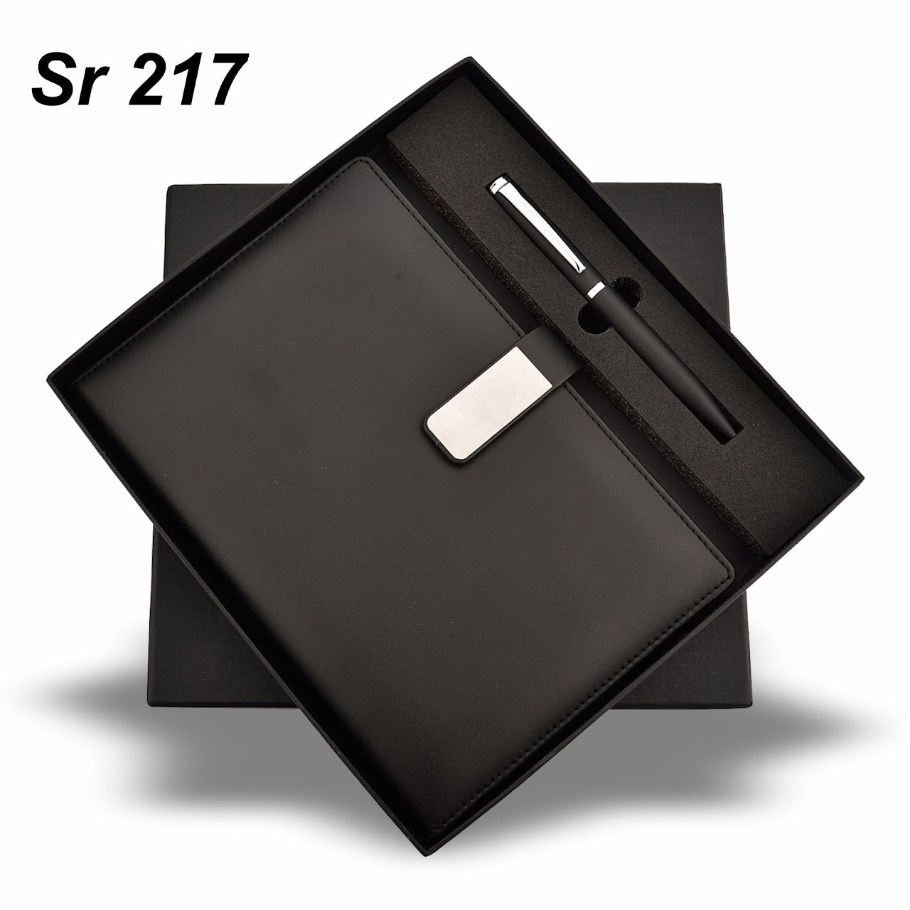 Sr 217: Diary Pen Set Black